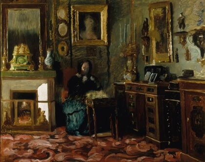 Le salon de Madame de Balzac, rue Fortunée — size preview