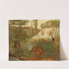 Le sanglier (circa 1864-1870) by Edgar Degas