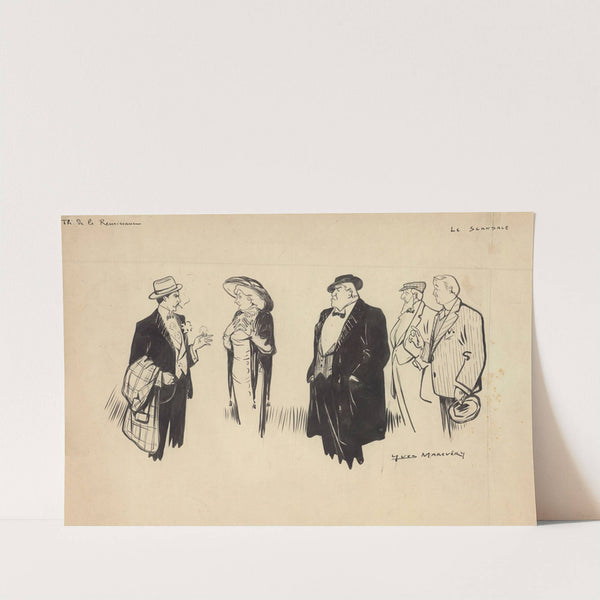 Le scandale de Henry Bataille (1909) by Yves Marevéry
