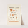 Le second livre des monogrammes, marques, cachets et es libris Pl.50 by George Auriol