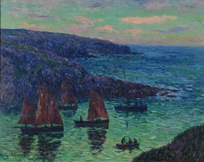 Le soir à Douëlan (1902)