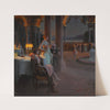 Le Soir sur la terasse by Delphin Enjolras