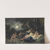 Le sommeil des nymphes, la nuit by Narcisse-Virgile Diaz de La Peña