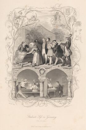 Students’ Life in Germany, The Proctor (1846)