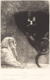 Le Sphynx…mon regard que rien ne peut devier, demeure tendu a travers les choses sur un horizon inaccessible. La Chimere – Moi, Je suis legere et joyeuse