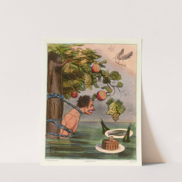 Le Supplice de Tantale (1833) by Honoré Daumier