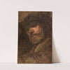 Le Tambour, tête d’homme d’après Rembrandt (1853) by Félix Ziem