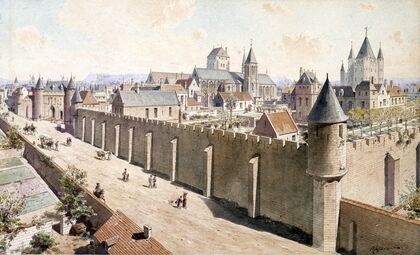 Le Temple en 1450 (1915-1945)