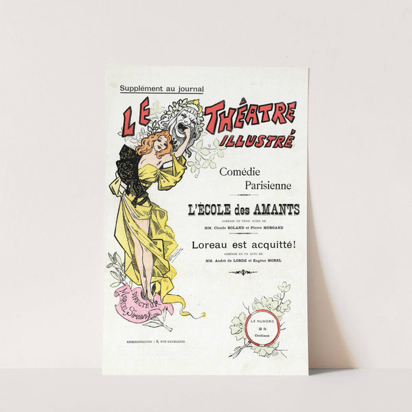 Le théâtre illustré ; supplément by Alfred Choubrac