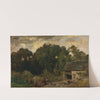 Le Tonnelier (1872) by Charles François Daubigny