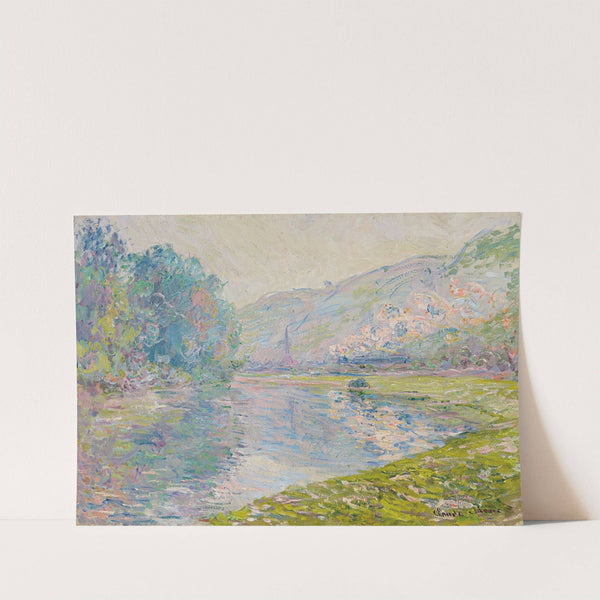 Le train à Jeufosse (1884) by Claude Monet