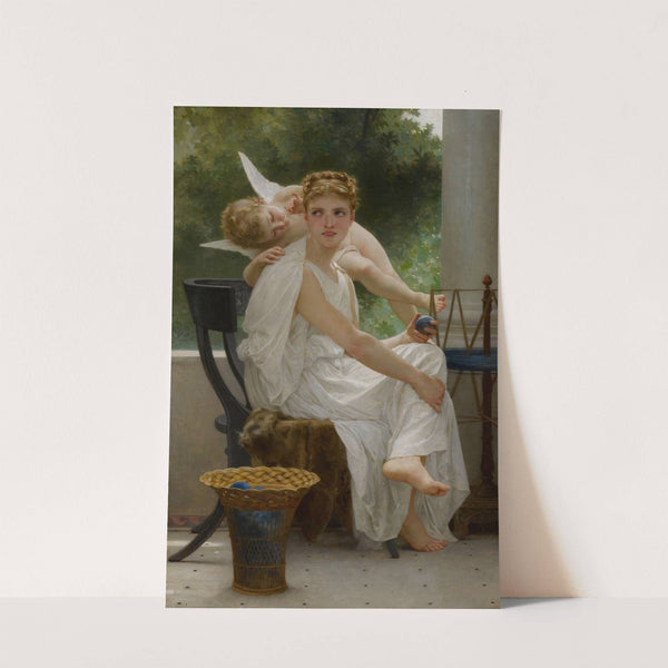 Le travail interrompu by William Bouguereau
