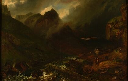 Le Val d’Enfer au pied du Sancy