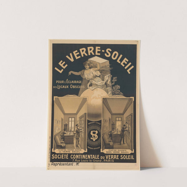 Le Verre-Soleil pour l’éclairage des locaux obscurs (1908) by Imp. J. Minot