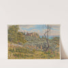 Le vieux château. Bormes (1925) by Henri Rivière