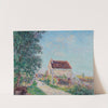 Le village des Sablons, près de Veneux-Nadon (1885) by Alfred Sisley