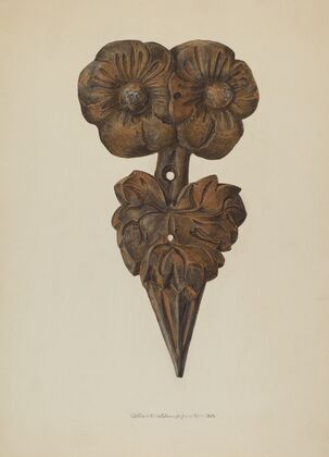 Leaf Finial