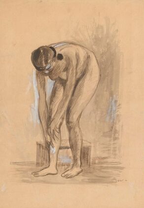 Leaning nude, I