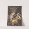 Lear and Cordelia by Mary Hoare