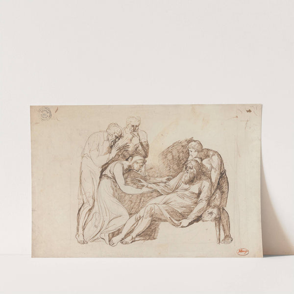 Lear Awakened by Cordelia (between 1774 and 1775) by George Romney