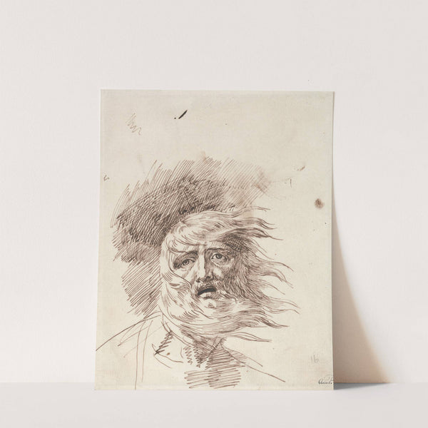 ‘Lear in the Storm,’ King Lear, Act III, Scene II by George Romney