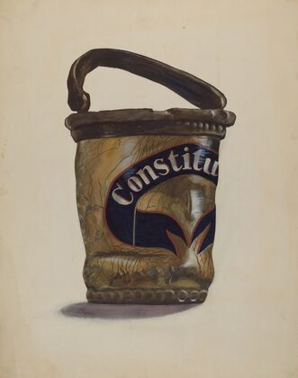 Leather Fire Bucket