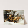 Leaving Home (Dalecarlian Scene) by Bengt Nordenberg