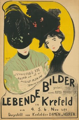 Lebende Bilder gestellt von Herrn Alfred Mohrbutter (1899)