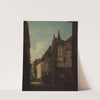 L’échauguette de l’hôtel de Schomberg à l’angle des rues Bailleul et Jean Tison by Lambert Nollé