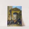 Lecture d&#039;une dépêche à la Mairie du IXème arrondissement, 6, rue Drouot (19 janvier 1871). by Alfred Decaen