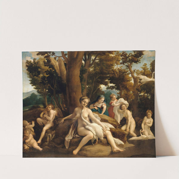 Leda and the Swan by Correggio