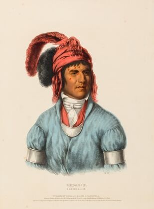 Ledagie. A Creek Chief