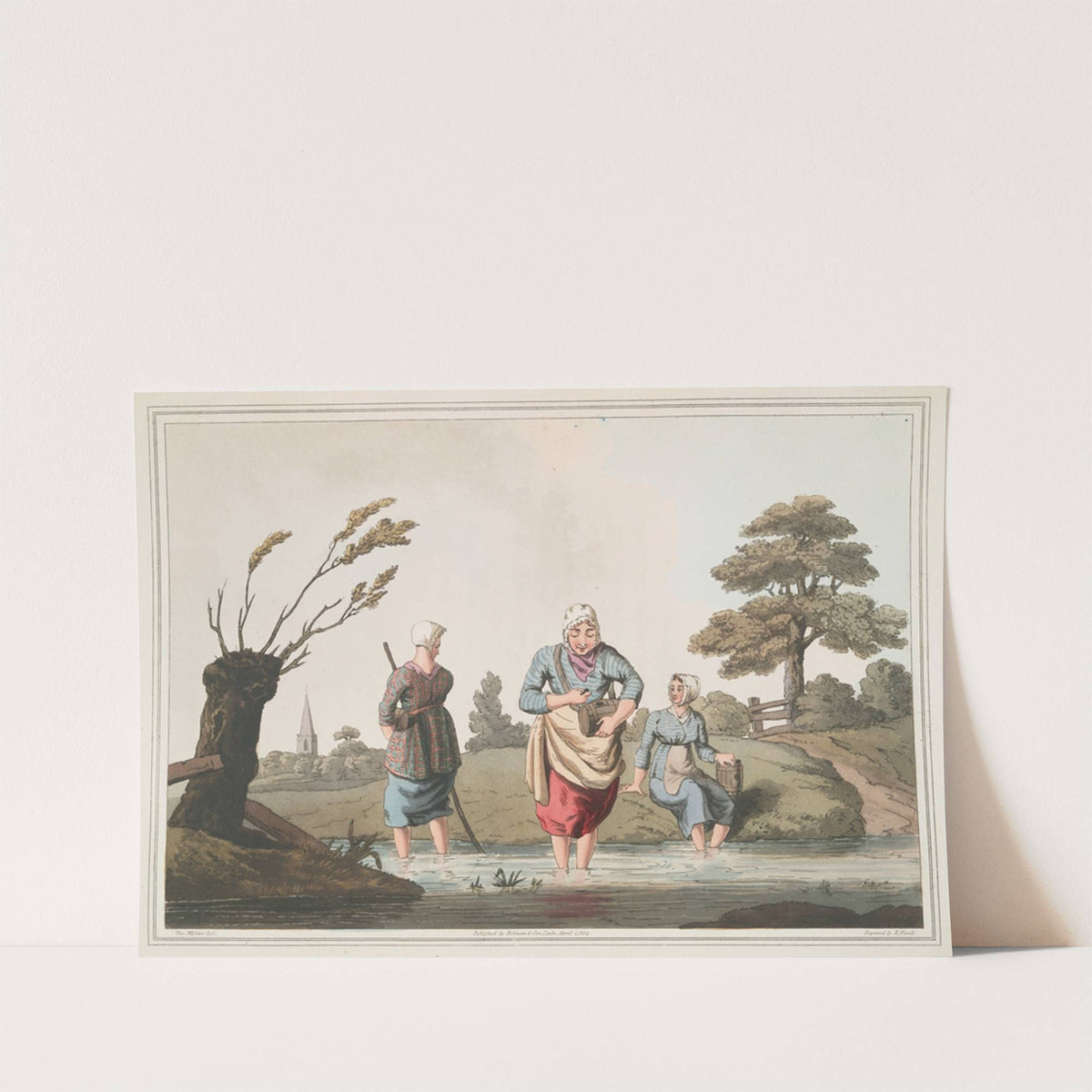 Leech finders, Plate 35 by George Walker