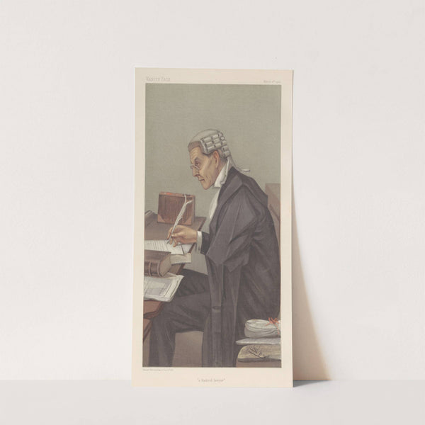 Legal; ‘A Radical Lawyer’, Mr. John Walton, March 6, 1902 (1902) by Leslie Matthew Ward