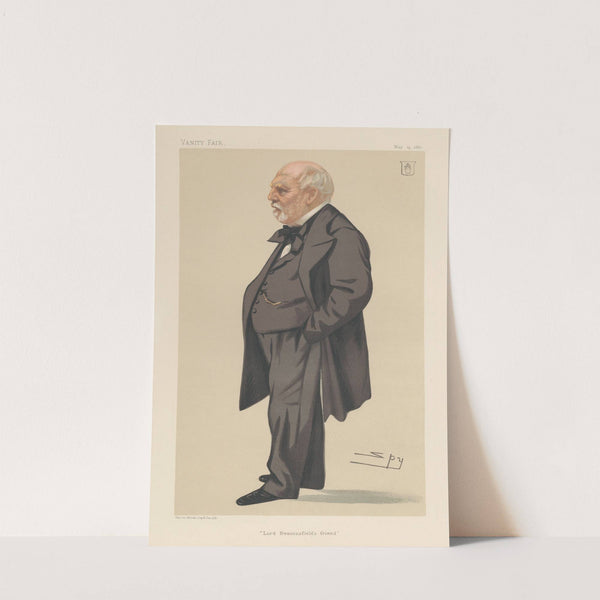 Legal; ‘Lord Beaconfield’s Friend’, Sir Philip Rose, May 14, 1881 (1881) by Leslie Matthew Ward