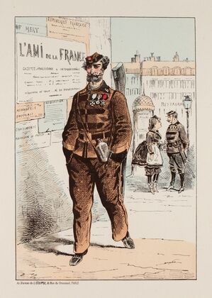 Légion des amis de la France. (1871)