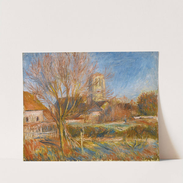 L&#039;église À Essoyes by Pierre-Auguste Renoir
