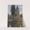 L’Église de Labastide-du-Vert, un matin d’été (circa 1898) by Henri Martin