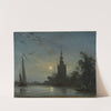 L&#039;Eglise d&#039;Overschie by Johan Barthold Jongkind