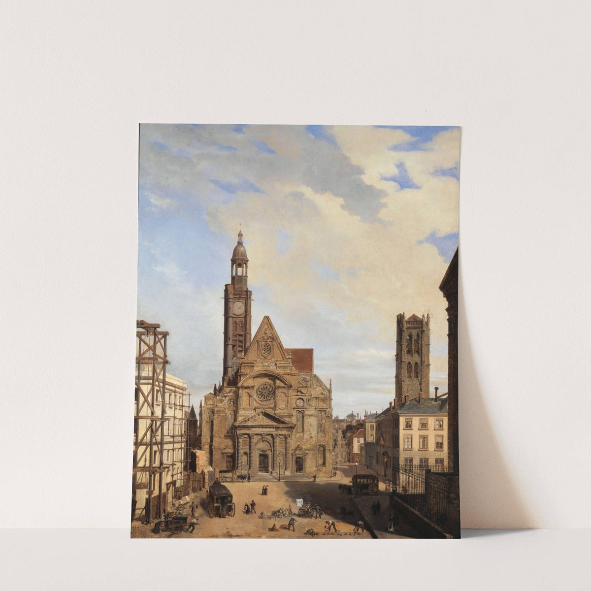 L'Église Saint-Étienne-du-Mont by Charles Désiré Claude Maillot