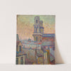 L’Eglise Saint-Sulpice, Paris (1900) by Armand Guillaumin