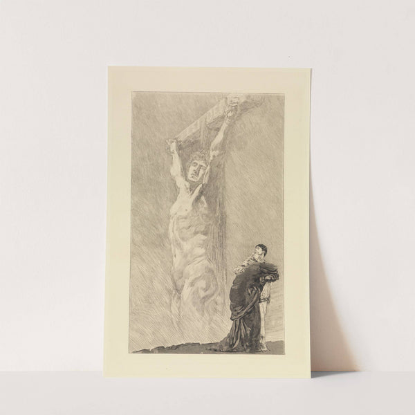 Leide! (Ein Leben, Opus VIII, Blatt 14) (1884-1891) by Max Klinger