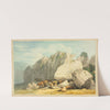 Leigh Tor Rocks at Poundsgate, near New Bridge on the Dart, Devon (1800) by John White Abbott
