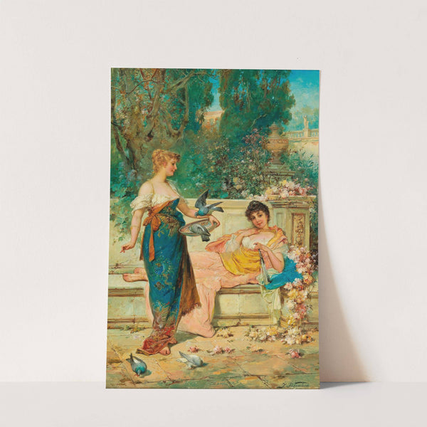 Leisure hours by Hans Zatzka