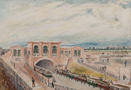 L’embarcadère de l’Ouest, gare de Paris à Saint-Germain