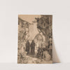 L’Empereur Lothaire et le pape Innocent by Alphonse Mucha
