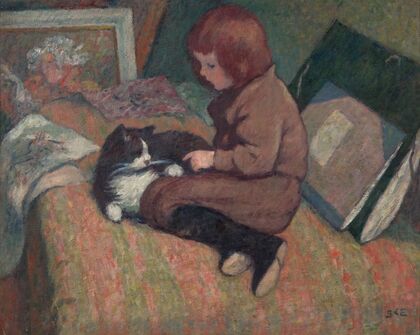 L’Enfant au chat (1898) — size preview