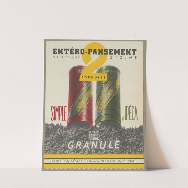 L&#8217;Entero-pansement du docteur Zizine (1910-1950)