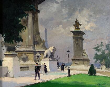 L’EntrÃ©e du Pont Alexandre III