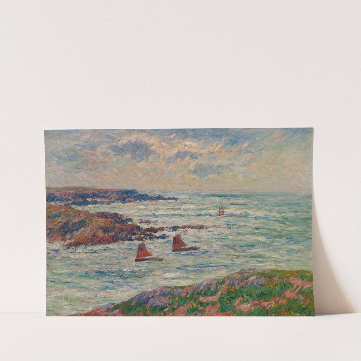 L’entreé Du Port De Doëlan, Finistere (1909) by Henry Moret